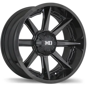 Fast HD – Grinder – Gunmetal – 20″x10″ -13mm – All weather Wheels – F216-2000-89ME-13C061